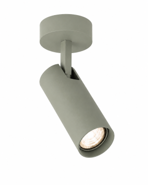 LINCA 9025 reflektor sufitowy GU10 długa tubka oliwka szałwia