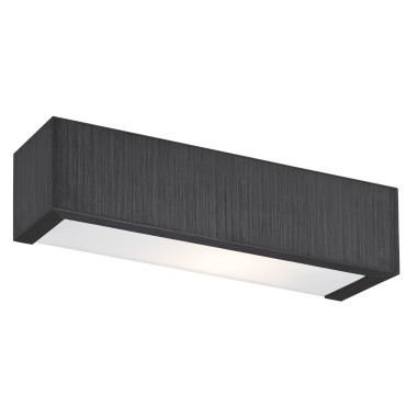 Stylowy drewniany kinkiet szczotkowany wenge średni lampa natynkowa TEQUILA 3203