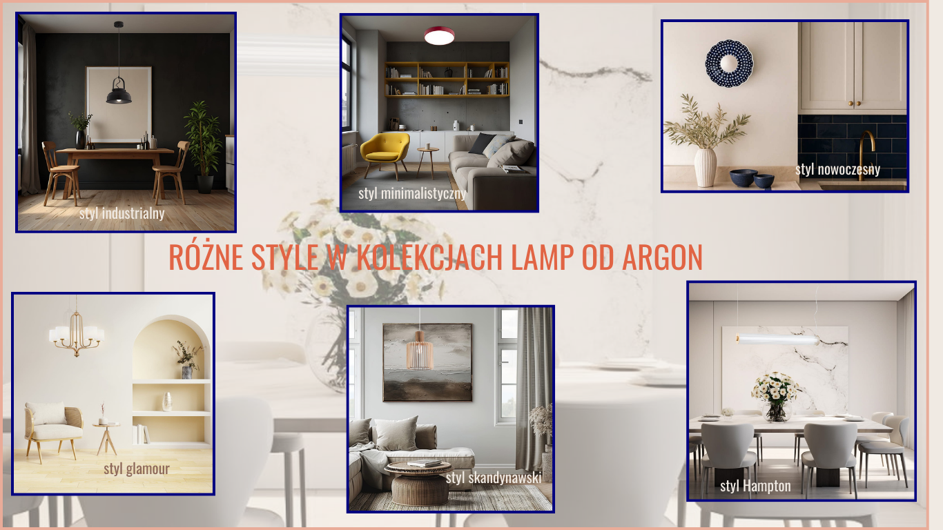 kolekcje lamp od Argon