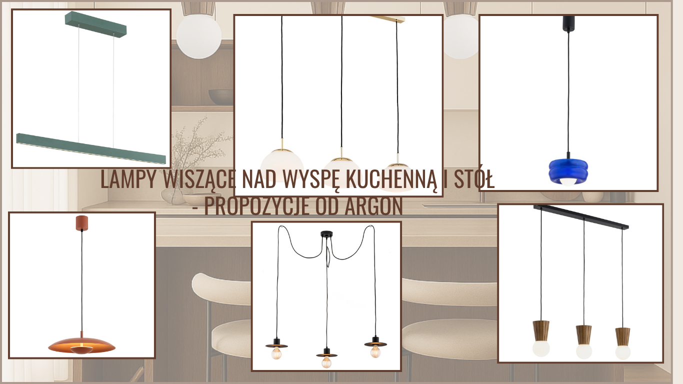 lampy nad wyspę kuchenną