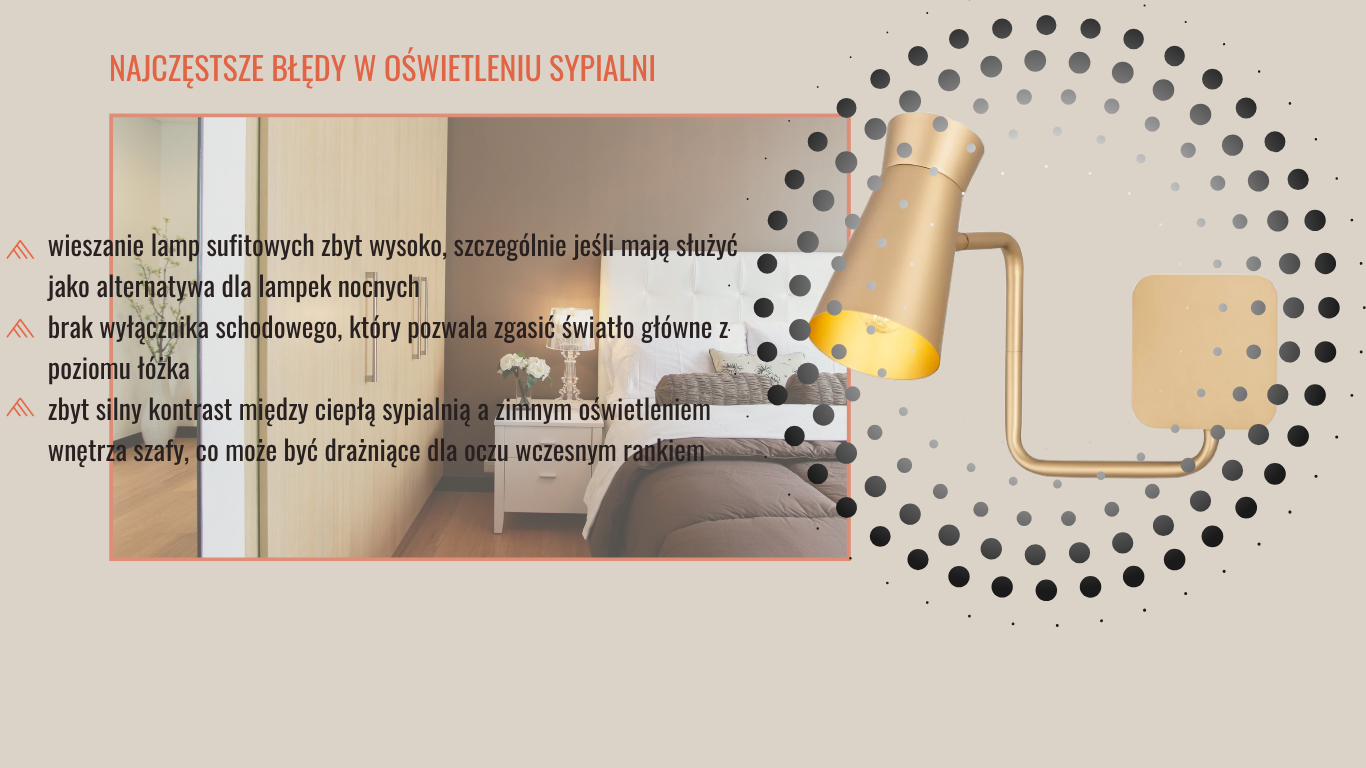 lampy do sypialni