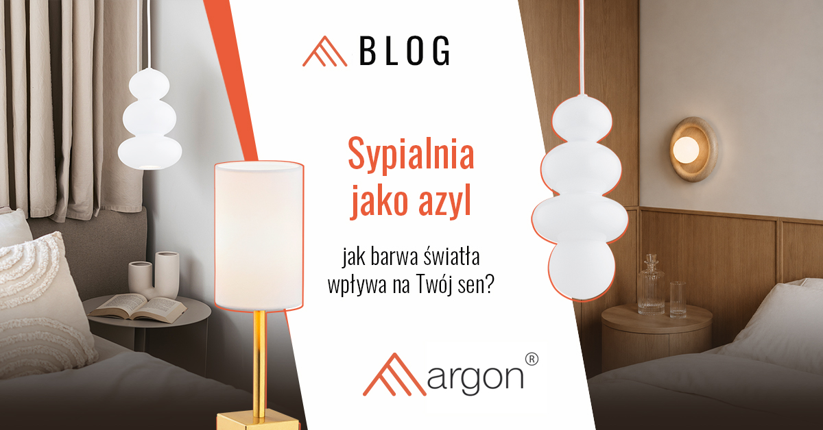 Sypialnia jako azyl – jak barwa światła wpływa na Twój sen?